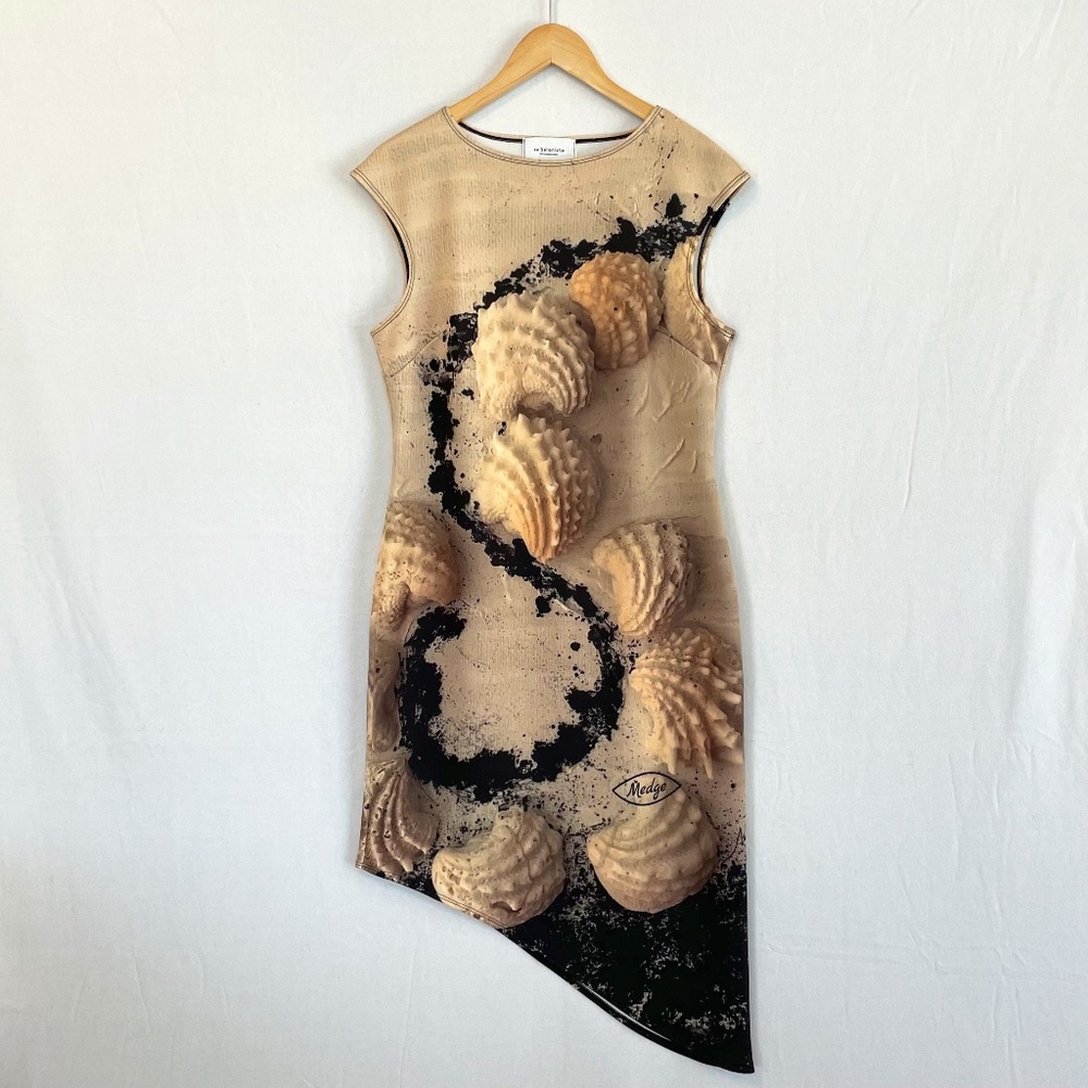 Le Galeriste La Dance des Coquillages Felicia Dress by Medge Art To Wear Size L